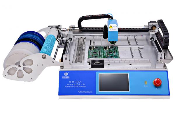 Cheap All-in-one CHMT48VA Automatic Pick And Place Machine / SMD Chip Mounter Machine, Full Touch Screen for sale