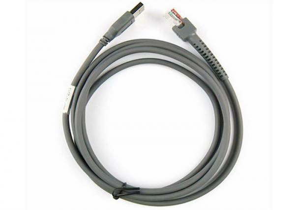 Cheap Barcode Scanner Computer Data Cable for Symbol LS2208 / Data Transfer Cable 5M Ohms Insulation Resistance for sale