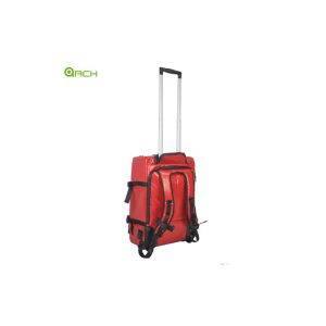 Two Front Pockets Waterproof Carry On Luggage With Backpack