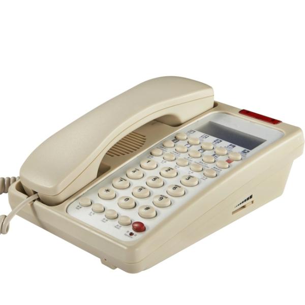 FCC Hotel Room Telephone Wall Mounted Telephone With Contact Phone Number