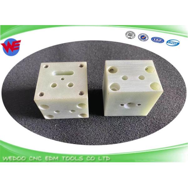A290-8101-X509 Upper Isolator Plate Fanuc EDM Parts A-C Series 40*40*34 GUIDE BASE