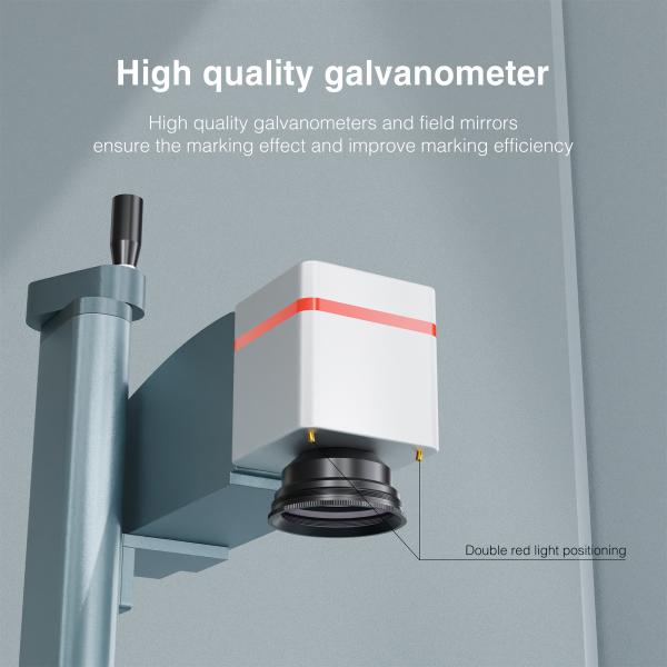 Desktop Fiber Laser Marking Machine 20w 30w 50w Small Laser Engraving Machine For Metal