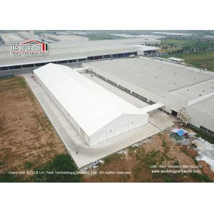 Quality 40m Width Aluminum Frame Industrial Storage Tents With Ventilation Windows wholesale