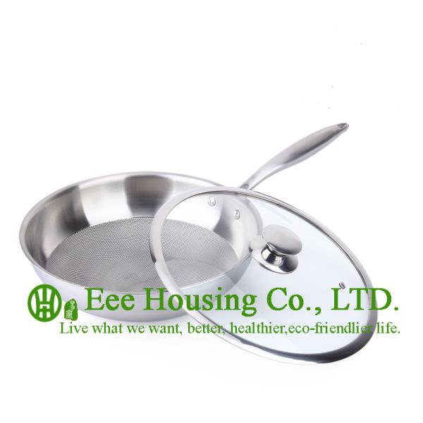 cookware with stainless steel manufactuer in China, kitchenware for sale, wok pan,fry pan non-smoking non-stick kitchen