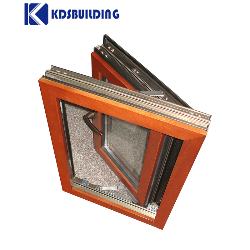 Alloy Aluminum Clad Windows Solid Window Reasonable Price Interior Wall Cladding Wooden