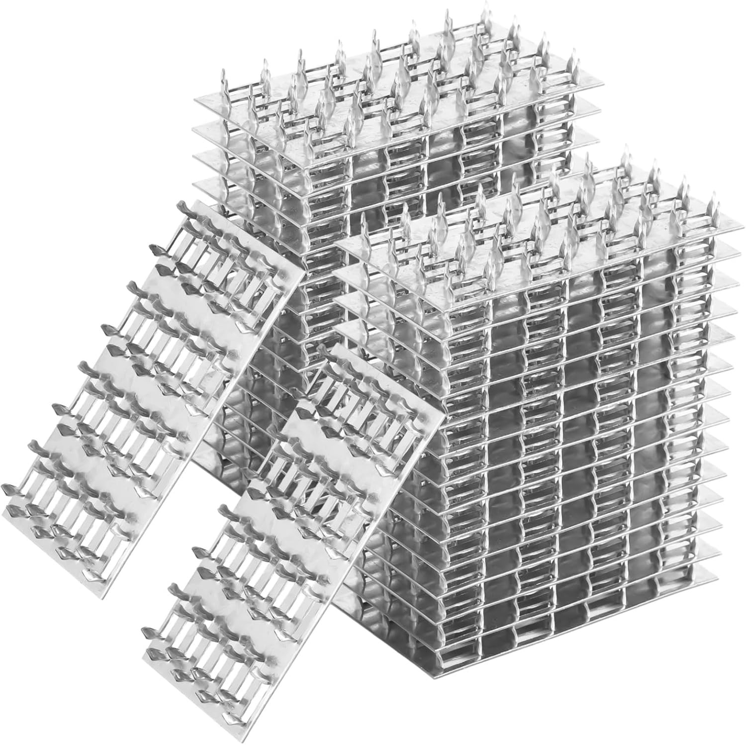 Staggered Tooth Metal Plates For Industrial Machinery