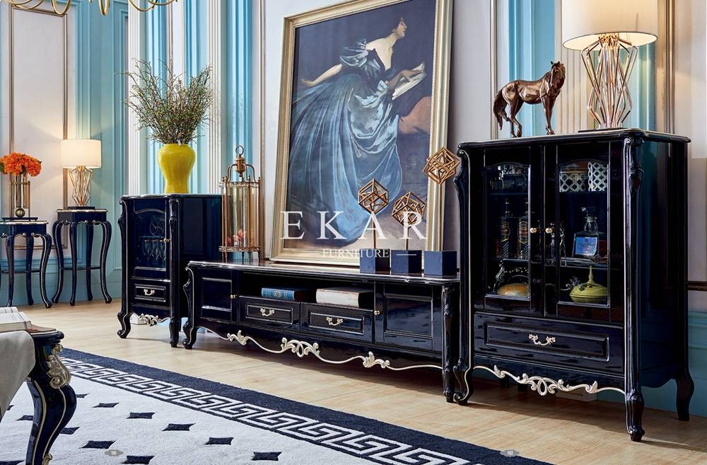 Classic Cabinet Latest Design Wood Tv Stand