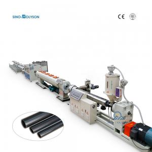 China 75 Rpm Plastic HDPE/PE Pipe Making Machine For Precision Pipes on sale