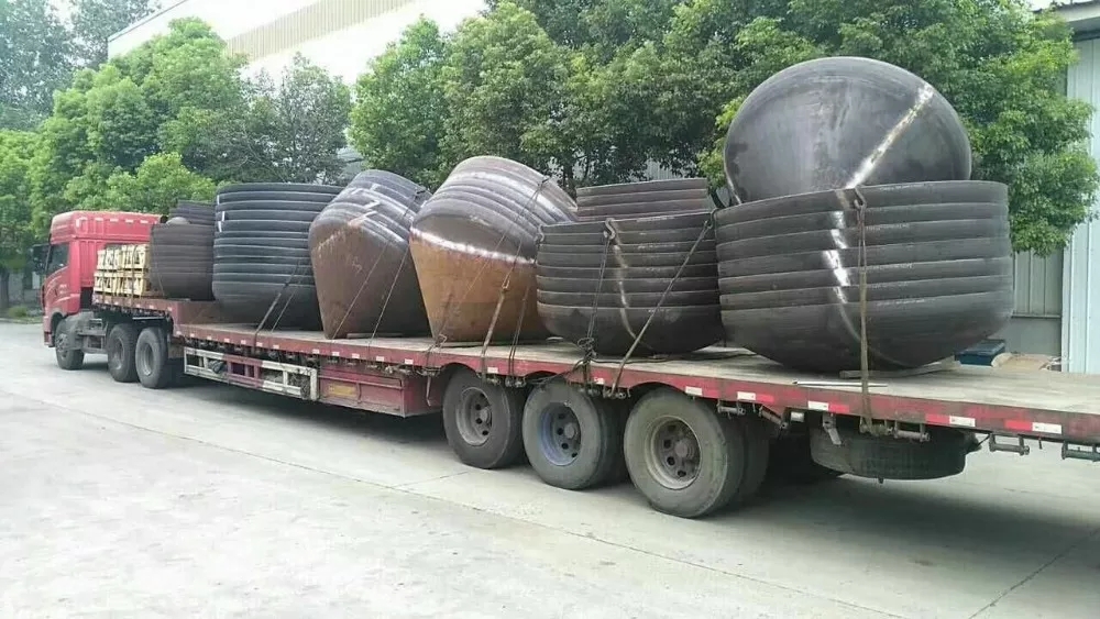 Customized Stainless Steel Semi Ellipsoidal Elliptical Head Tank Heads 6'' Sch 10S Dish End