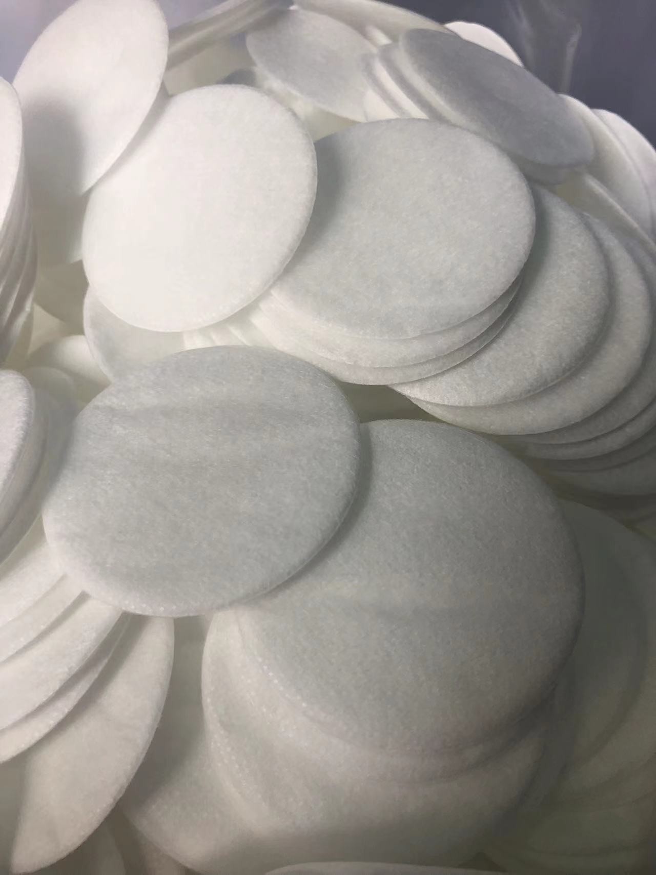 50mm Diameter Disposable Bacterial Filter 0.5bar Pressure Drop Circular Air Filter