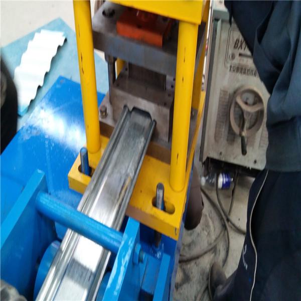 Galvanized Steel Guiding Column Shutter Door Roll Forming Machine
