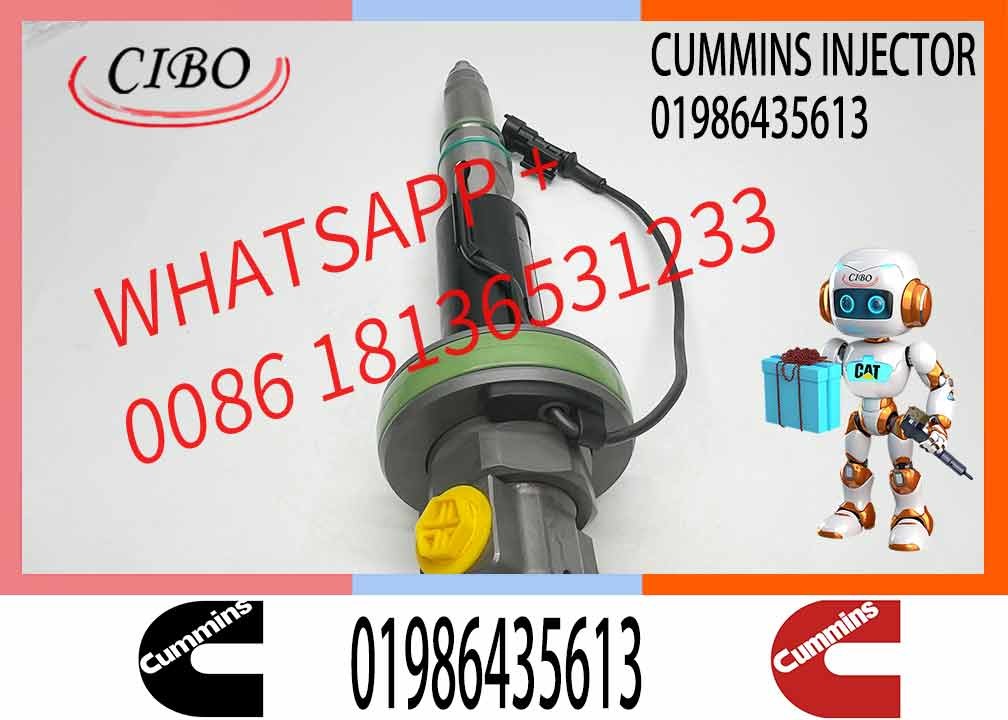 Fuel Injector Assembly 2881089 F00BJ00002 01986435613 0986435902 0986435905 For Qsk19 Engine