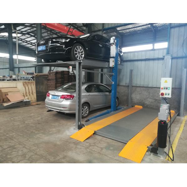 AA4C 4 post 2 cars parking lift auto storage lift four columns automotive lift 2.7T 3.6T