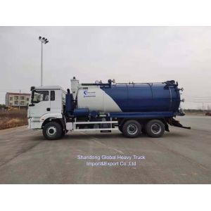 China Shacman  6X4 F3000 16000-22000 Liters New  Vacuum Sewage Suction Truck on sale