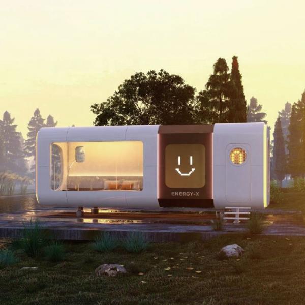 Environmental Apple cabin portable house tiny house hotel office cute home