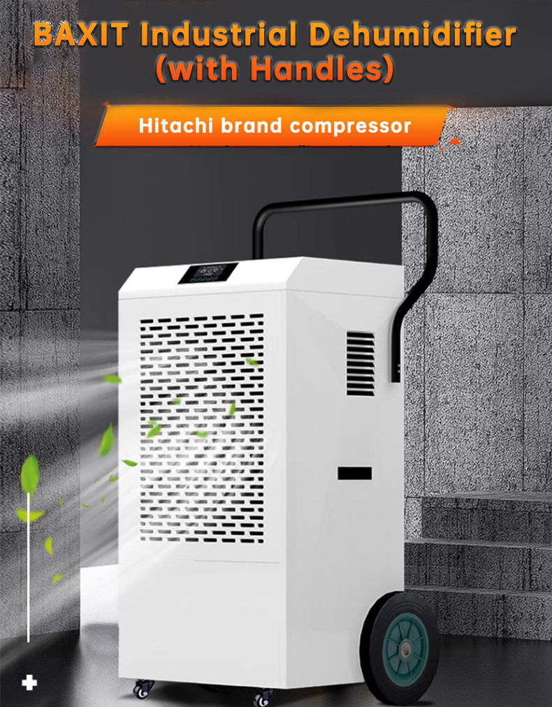 90L industrial dehumidifier(with Handles)