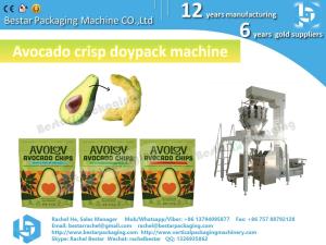 Quality How to pack avocado chips, Bestar Doypack machine wholesale