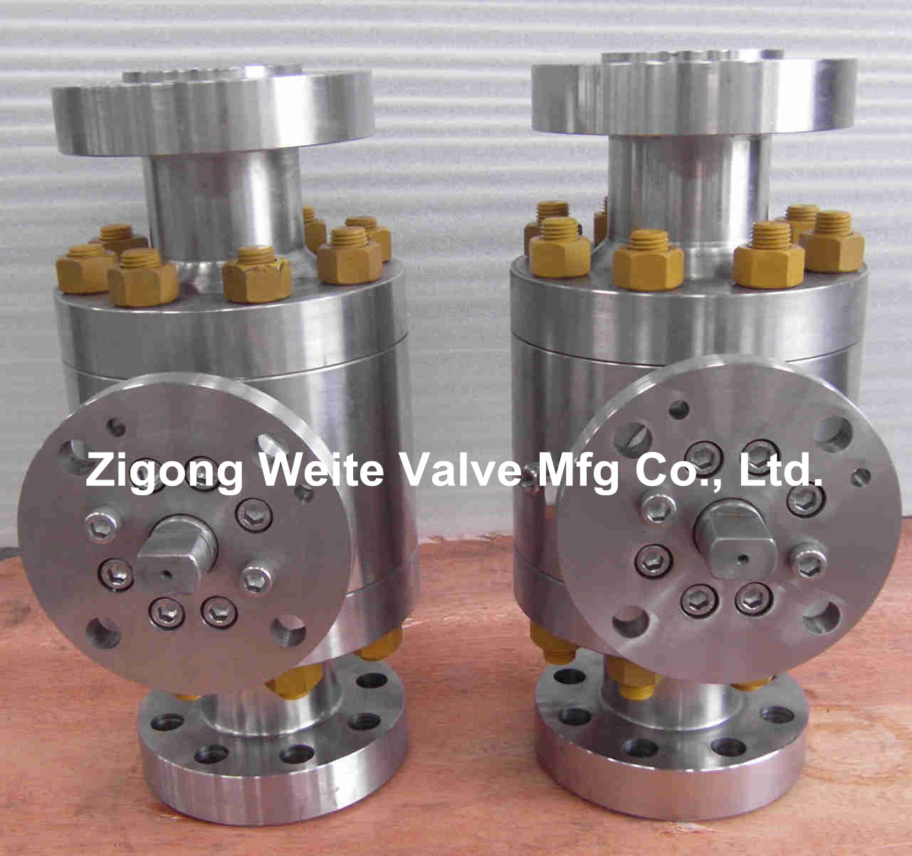 Stainless Steel F51 Ball Valve API 608 Light Weight Low Flow Resistance