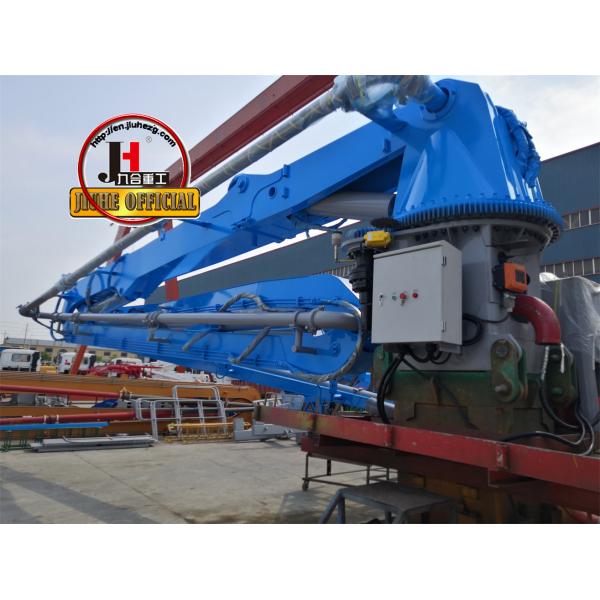 JIUHE HG28B 28 Meters Zoomlion Concrete Pump Placing Boom 3 Section Boom Concrete Boom Placer