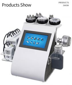 Quality Fat Loss 6 In 1 Laser Lipo Machine , RF Vacuum Cavitation Slimming Machine wholesale