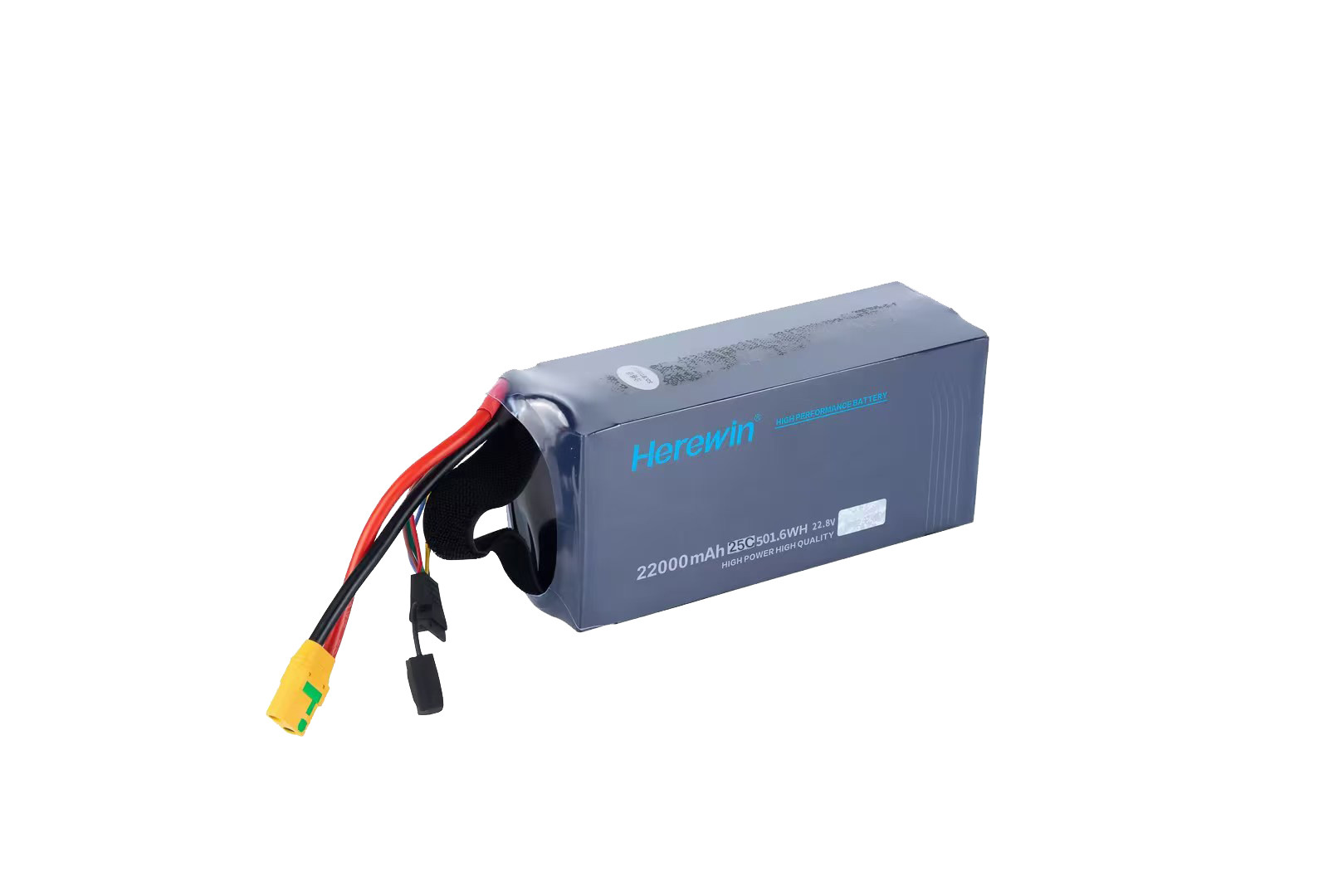 6S22.8V 22Ah LiHv Uav Drone Battery / 2.81kg Uav Battery Pack