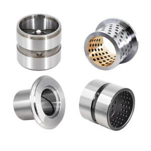 Quality Precision Machining Low Carbon Steel Bushings Flanged Bush Bearing Rustproof wholesale