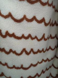 Quality Jacquard 100% Polyester Sherpa Fabric Faux 150cm Adjustable 340GSM wholesale