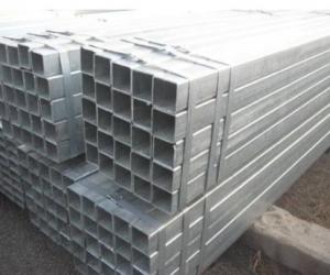 China Hot Rolled Pre Galvanized Pipe 40x80mm Rectangular Steel Tube Q235 on sale