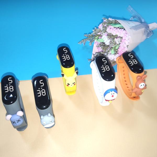 30 Meters Water Resistant Animal LED Digital Watch Customized Design