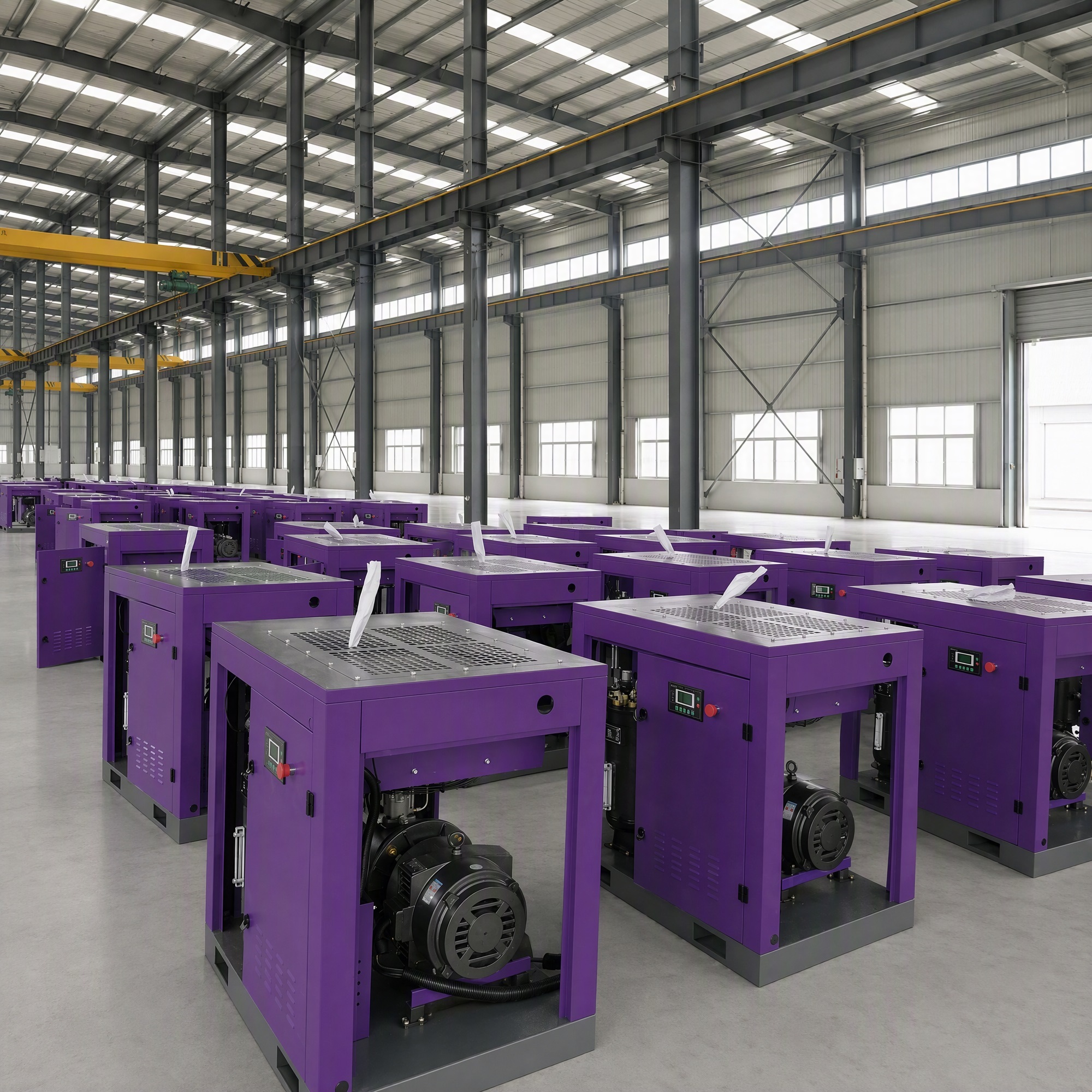 Air Cooled PM VSD Air Compressor Machine Industrial Compressor System Variable Frequency Driven Air Compressor