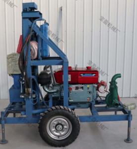 Quality Drilling Depth 150m-200m Small Trailer Drilling Rig Water Well Drilling Rig wholesale