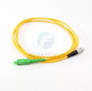Quality Sc / APC To FC G657A1 Fiber Patch Cord Optical Fiber Patch Cords 2 / 3mm 1 2 3 4 5m wholesale