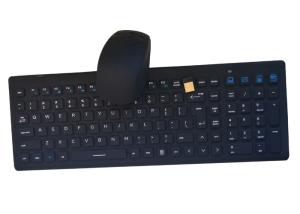 Quality 800DPI 2.4G IPC Cableless Industrial Keyboard Mouse wholesale