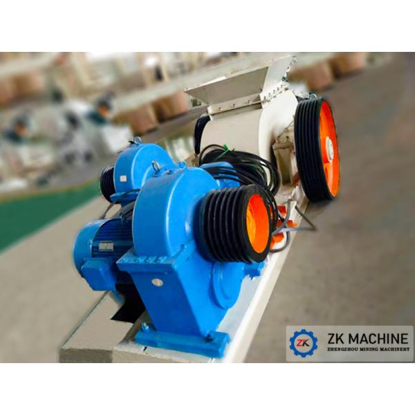 Double Toothed Roller Stone Crusher Machine 100T/H Large Production Capacity