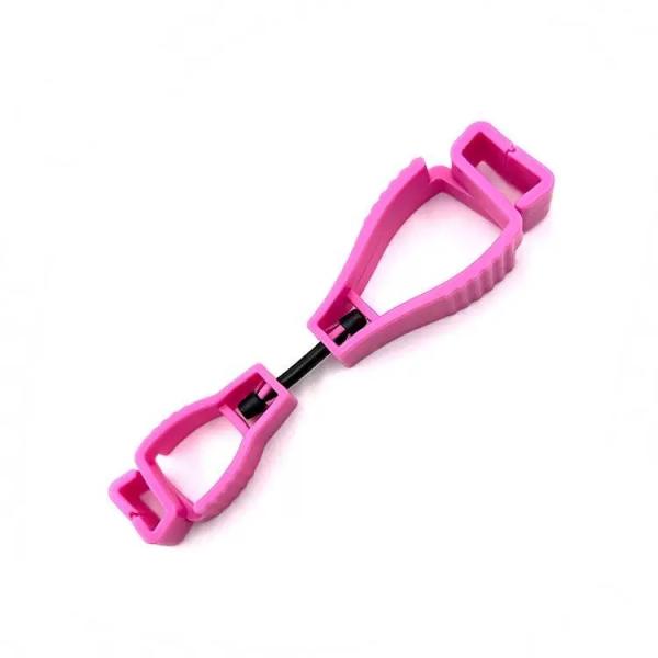 Yellow Plastic Gloves Clips For Work Gloves Holder For Work , Construction , Outdoor