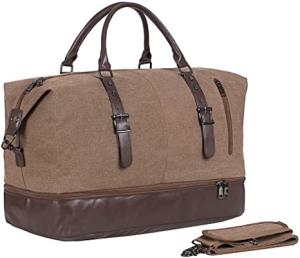 Quality Canvas Waterproof Weekender Bag Overnight Totes Rolling Duffel Bag wholesale