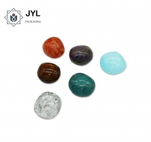 Quality Multi Color Resin Perfume Bottle Caps Marble Effect Leakproof Moisture Proof wholesale