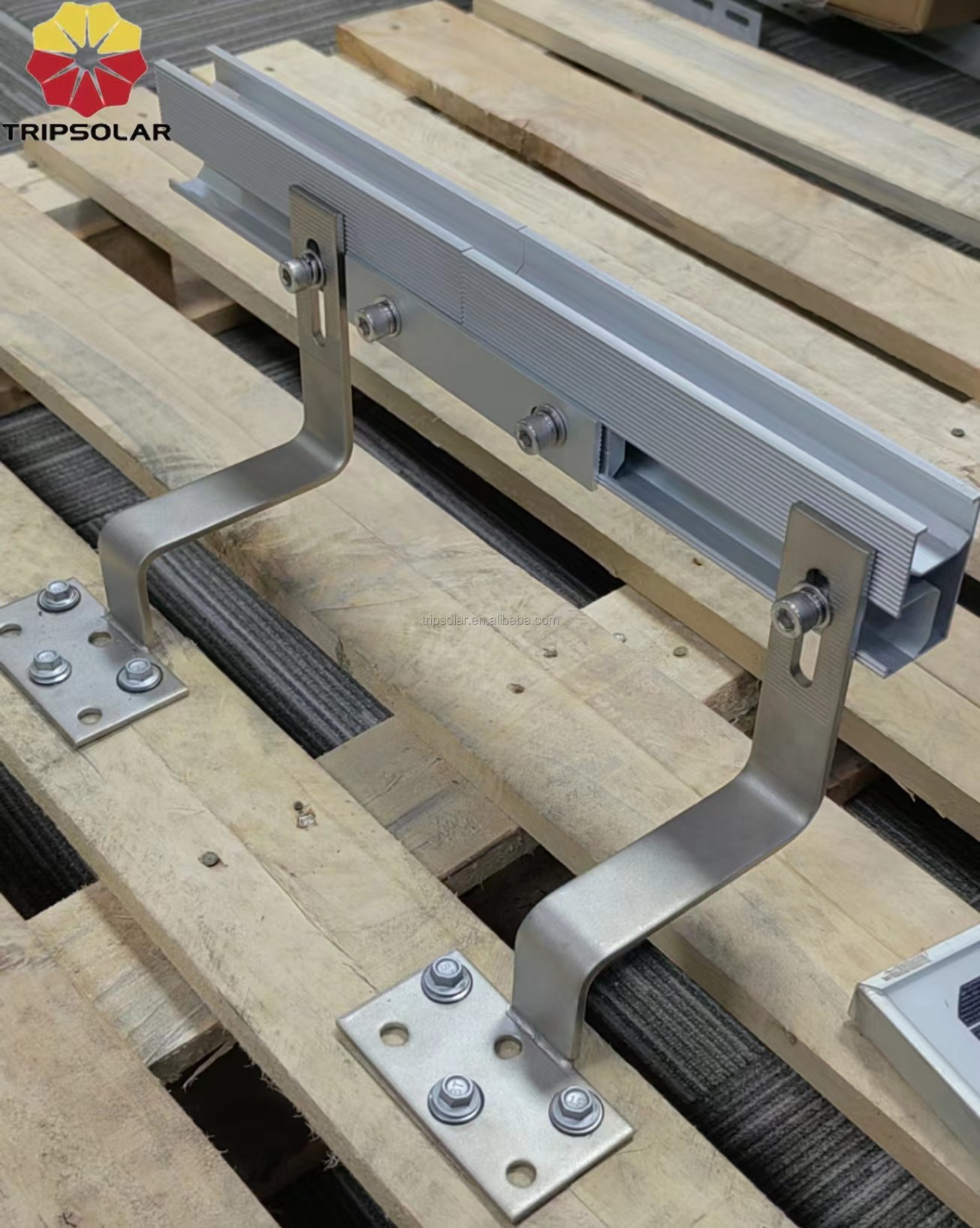 ISO9001/CE Approved Stainless Steel Roof Rail Hook for Tile Roof Solar Mounting Bracket