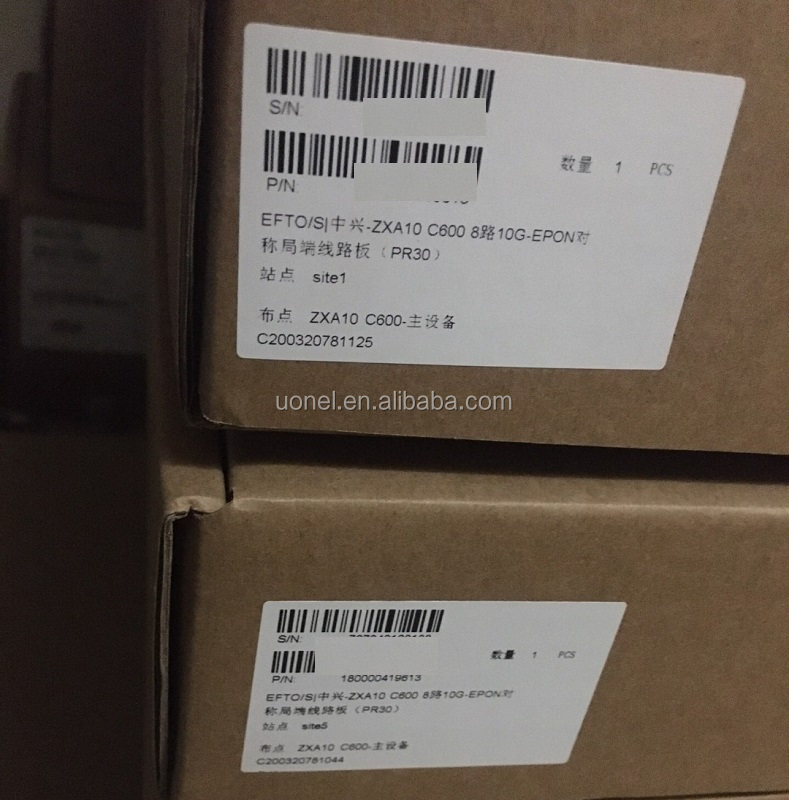 ZTE EFTO EFTOS 8port 10G-EPON board for ZTE C600 OLT ZXA10 XFTO GFBH GFXH GFTH XFEH EFGH GFCH GPBH PRVR SFUL