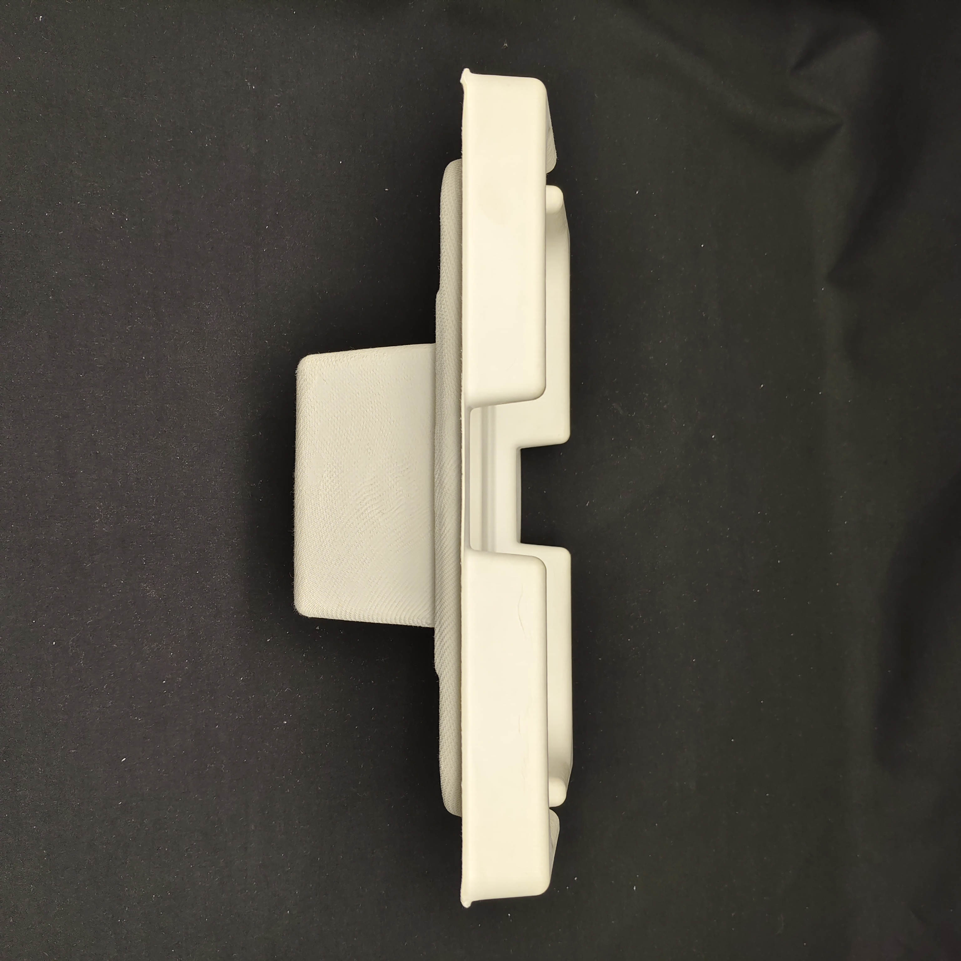 The high-end electronic product, the on-board computer's pulp-molded embedded packaging base, is shockproof and drop-proof, which is manufactured by