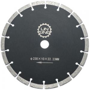 Quality 9 230mm Laser Segmented Diamond Cutting Disc for Granite Marble Concrete Ceramic Tile wholesale