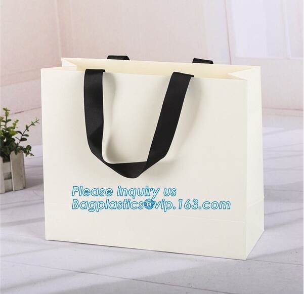 luxury brand paper shopping bag,luxury custom matt paper bag,printed paper carrier bags for clothes,Luxury recycled cust