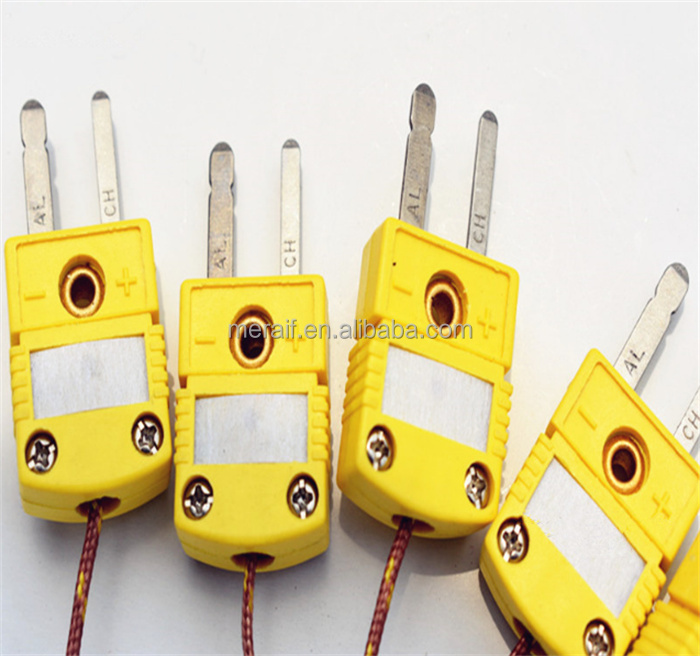 Female and male connectors,omega K type thermocouple connector J type Ttype socket connector