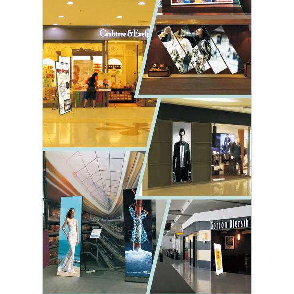 3mm P3 Digital Smart Led Poster Display 3G/4G Customized