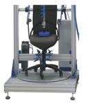 360 ° Continuous Rotation Chair Swivle & Casters Durability Testing Equipment