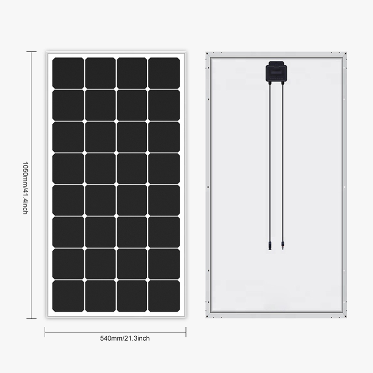 Flexible Maxeon Sunpower Solar Panels 400W Custom Logo