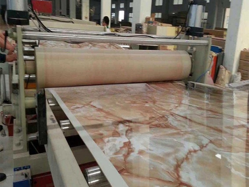 Made in China PVC Marble Sheet Extruder Line Making Machine
