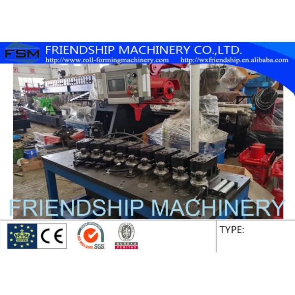 U Type 8mm Thickness Roll Forming Machinery With Punching Holes And Bending Machine