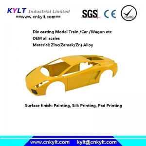 China Precise Zinc/Zamak Metal Alloy Die Casting Model Car/truck/wagon/train (HO/TT SCALE) on sale