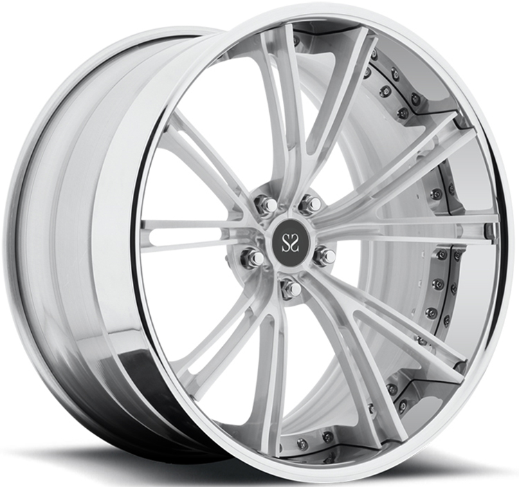 18 19 20 21 22 Inch Pcd 5x112 For Benz Gle Wheels 2 Pc Forged Aluminum Alloy A6061 T6 Styling Custom Rims